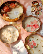 Divine Bloom – Luxury Floral Urli Candle