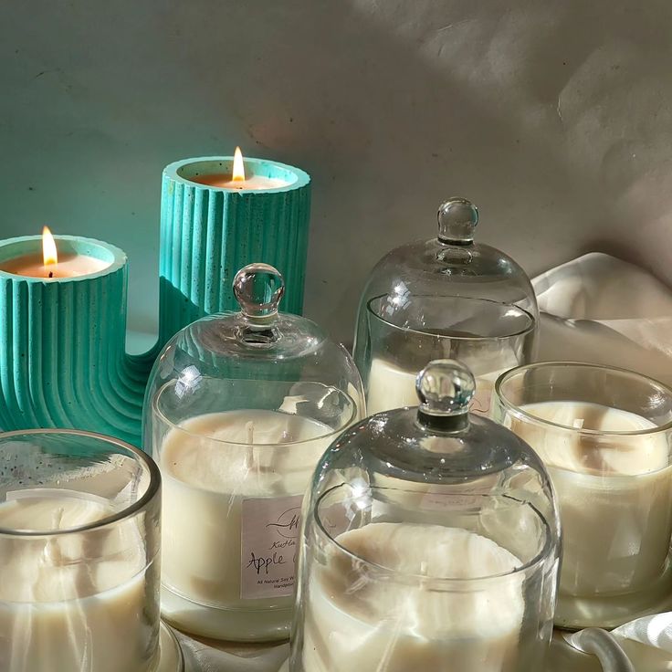Scented Bell Jar Candle (Buy 1 Get 1 Free)
