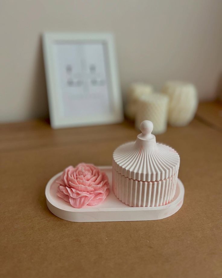 Peony Blush Jar Candle Set
