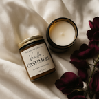 Vanilla & Cashmere – Luxury Scented Candles (Set of 2)