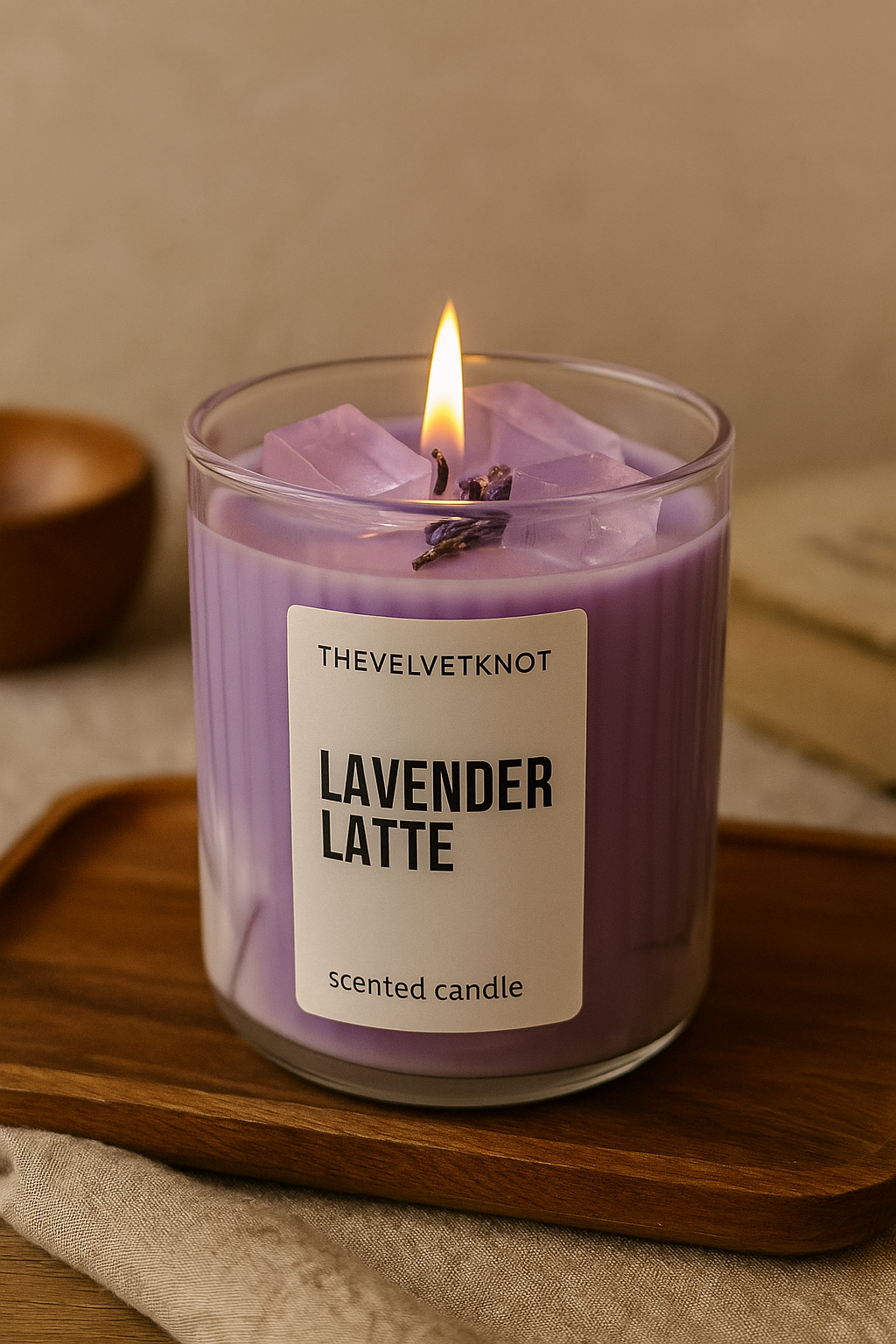 Iced Latte Candle – Realistic Iced Latte Look | Designer Soy Wax (Set of 2)