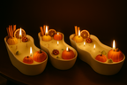 Rustic Autumn – Pumpkin & Cinnamon Candle Bowl