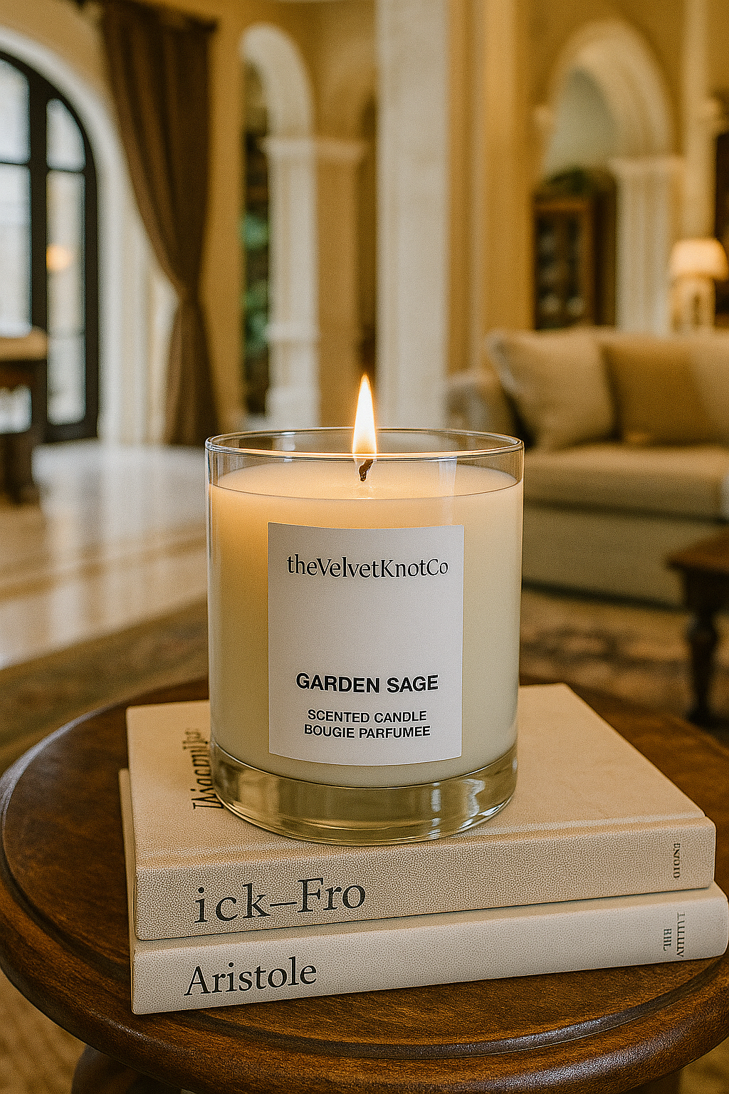Garden Sage – Scented Candle by TheVelvetKnotCo