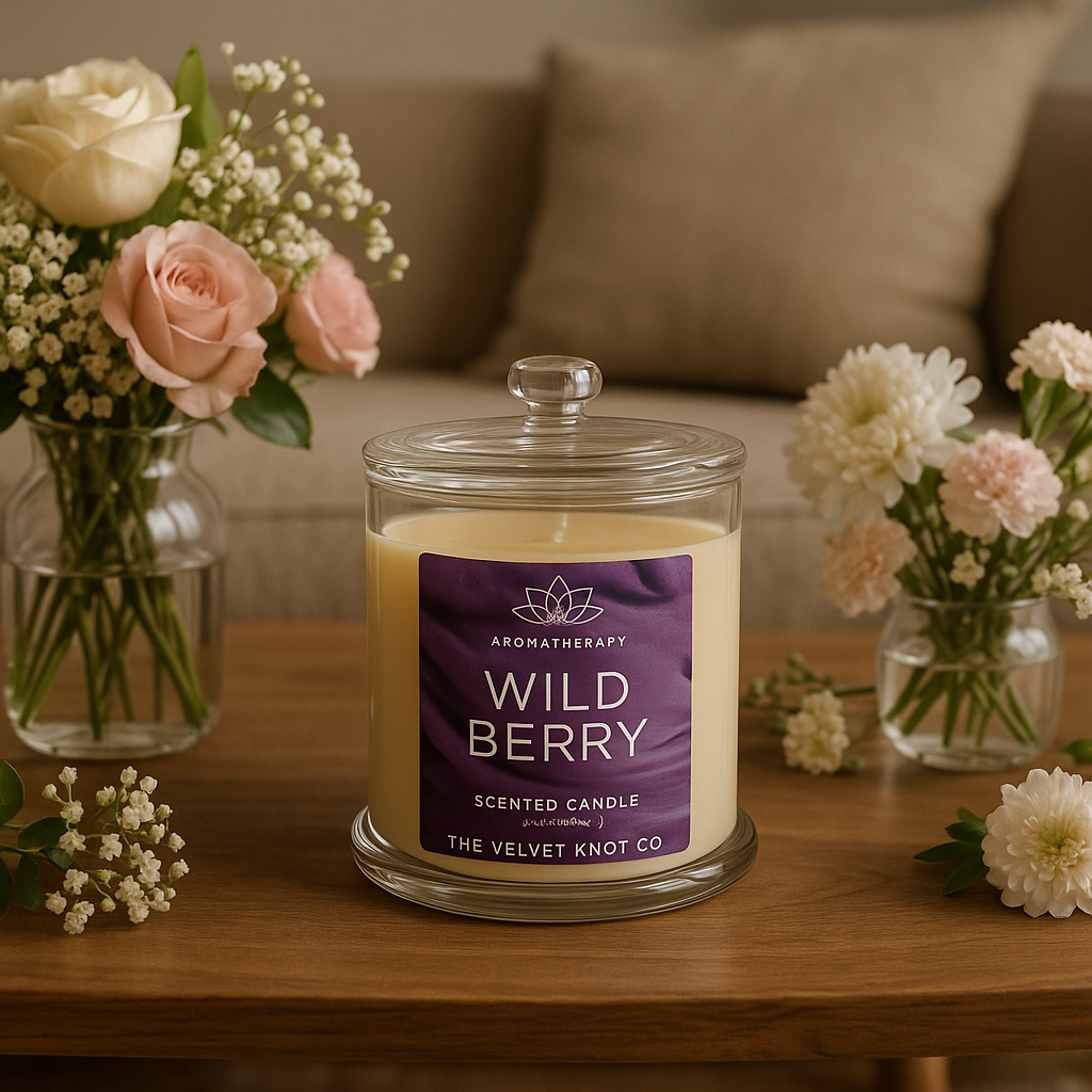 Wild Berry Aromatherapy Candle