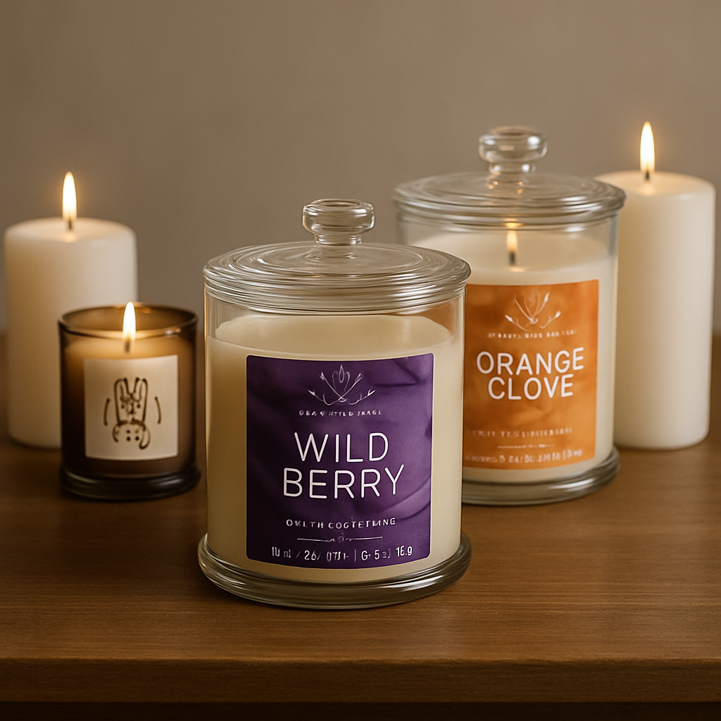 Wild Berry Aromatherapy Candle