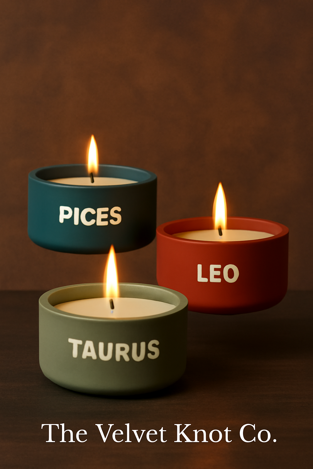 Zodiac Sign Scented Candles Collection(Pack of 2)