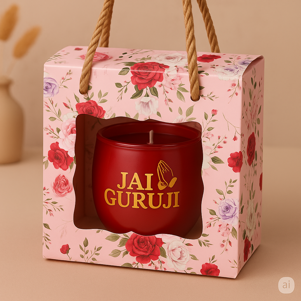 Divinity Jar Candle – Jai Guruji Edition (Buy 1 Get 1 Free)