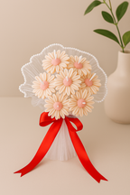 Daisy Flower Candle Bouquet – Handcrafted Scented Gift