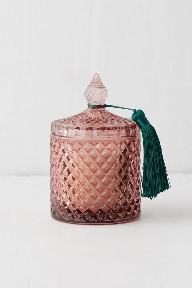 Luxe Cut Glass Jar Candles – Hand-Poured Elegance