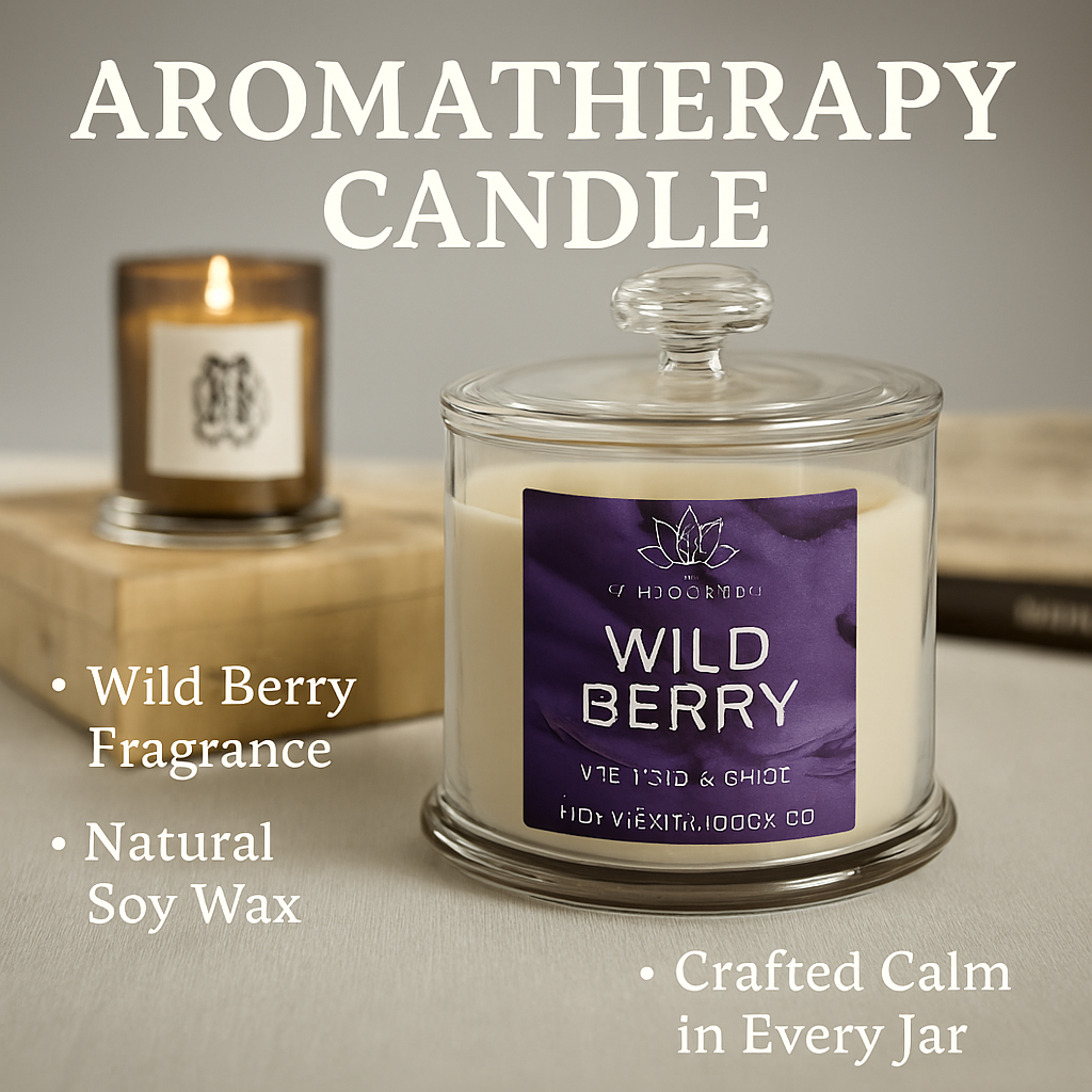 Wild Berry Aromatherapy Candle