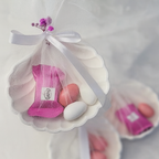 Handcrafted Gold Leaf Shell Trinket Dish — Jewelry & Trinket Holder