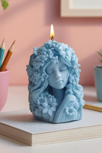 Floral Muse Sculpted Candle
