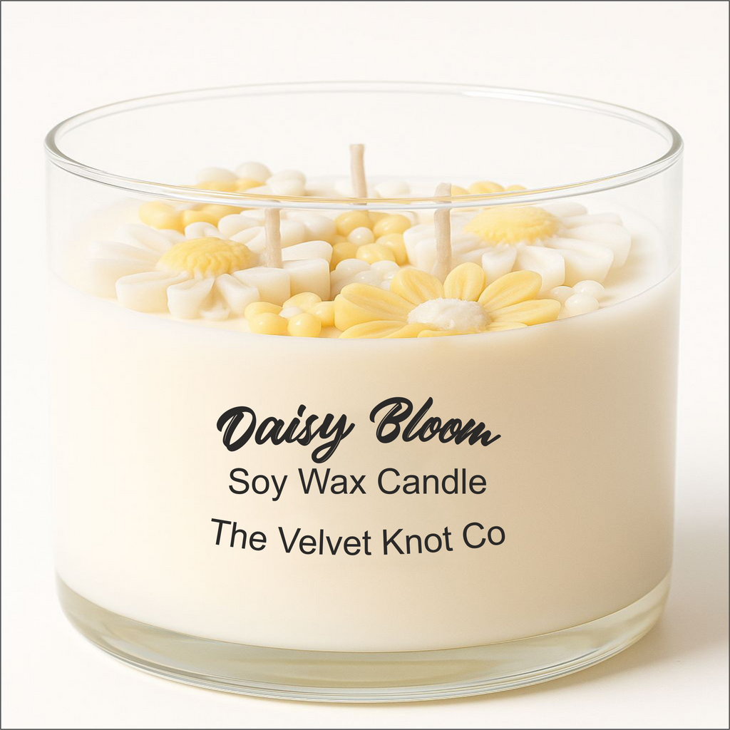 Daisy Bloom Soy Wax Candle