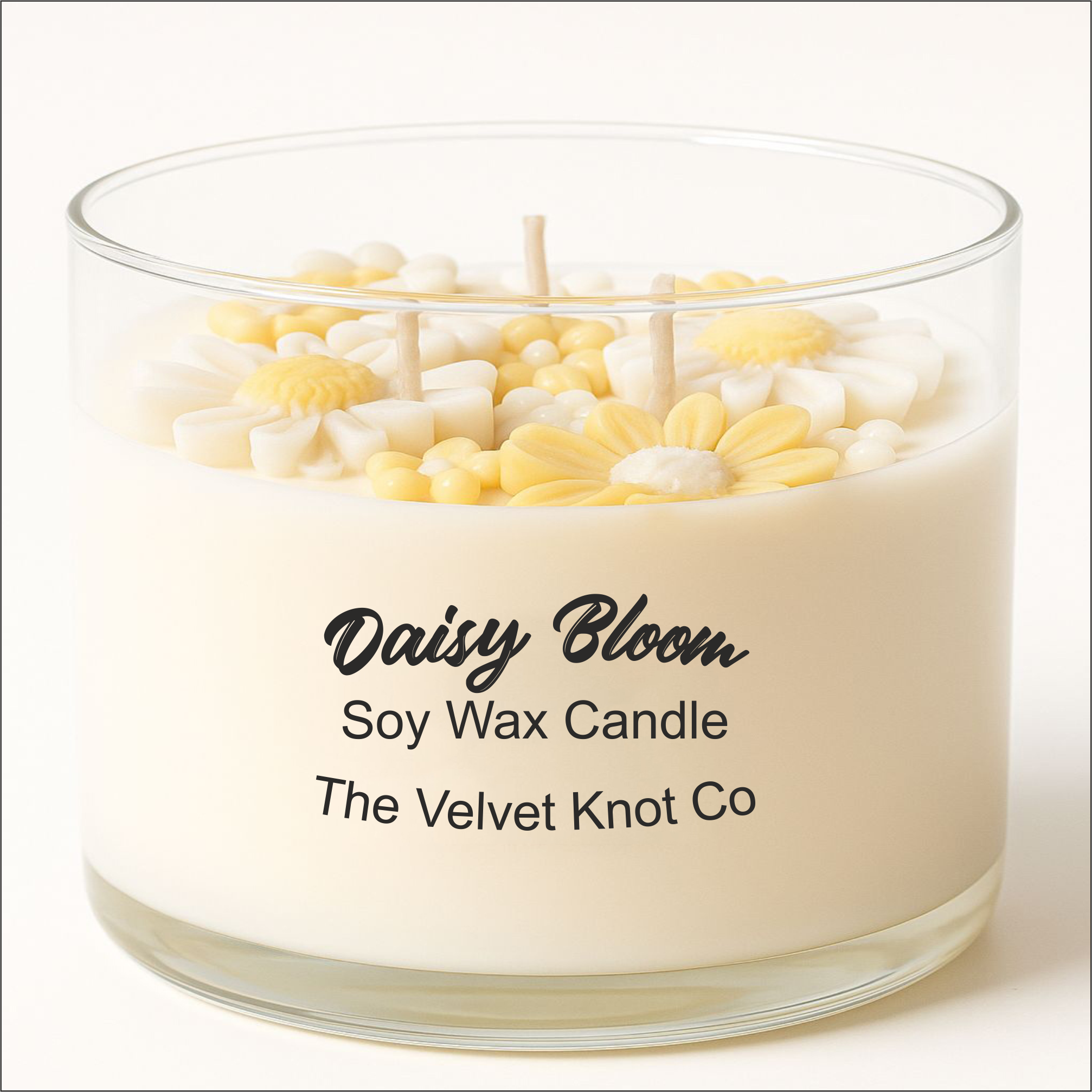 Daisy Bloom Soy Wax Candle