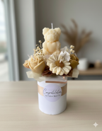 Luxury Candle Bouquet – Signature Floral Sculpted Candle Arrangement