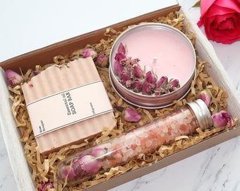 Blush Rose Self-Care Spa Hamper