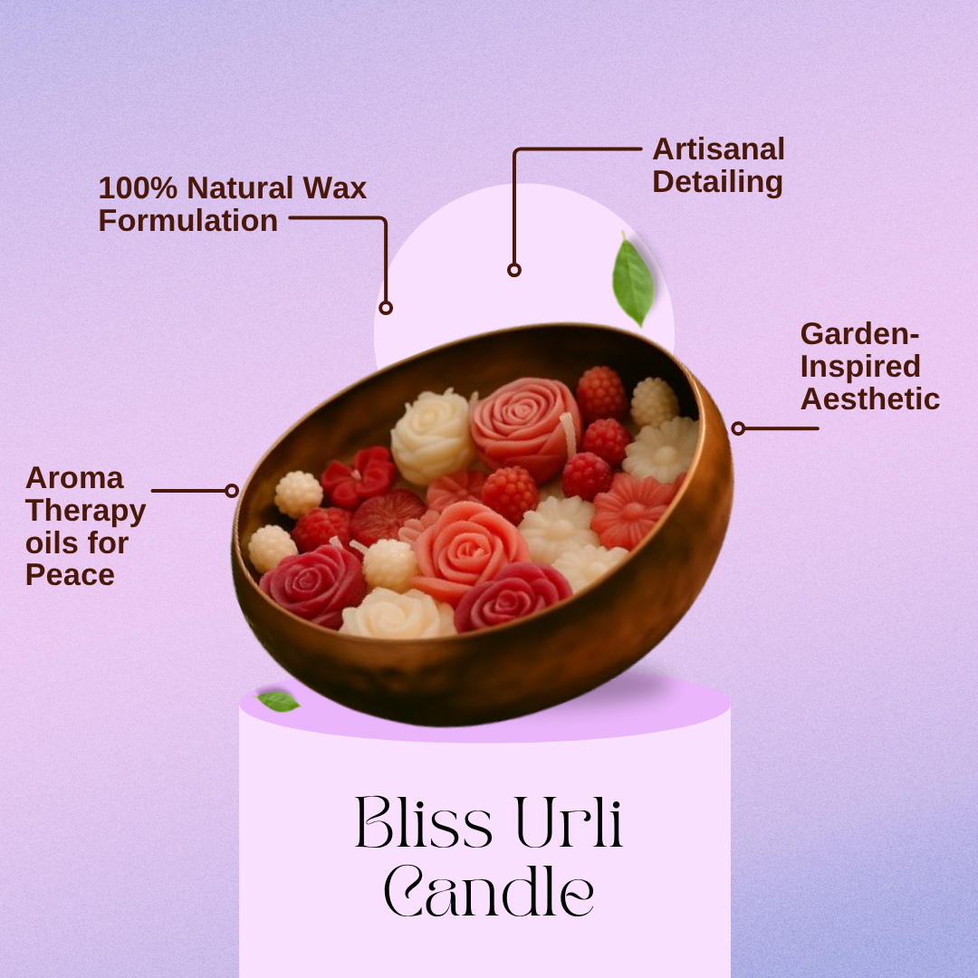 Bliss Urli Candle (6 Inches Diameter, Buy 1 Get 1 Free)
