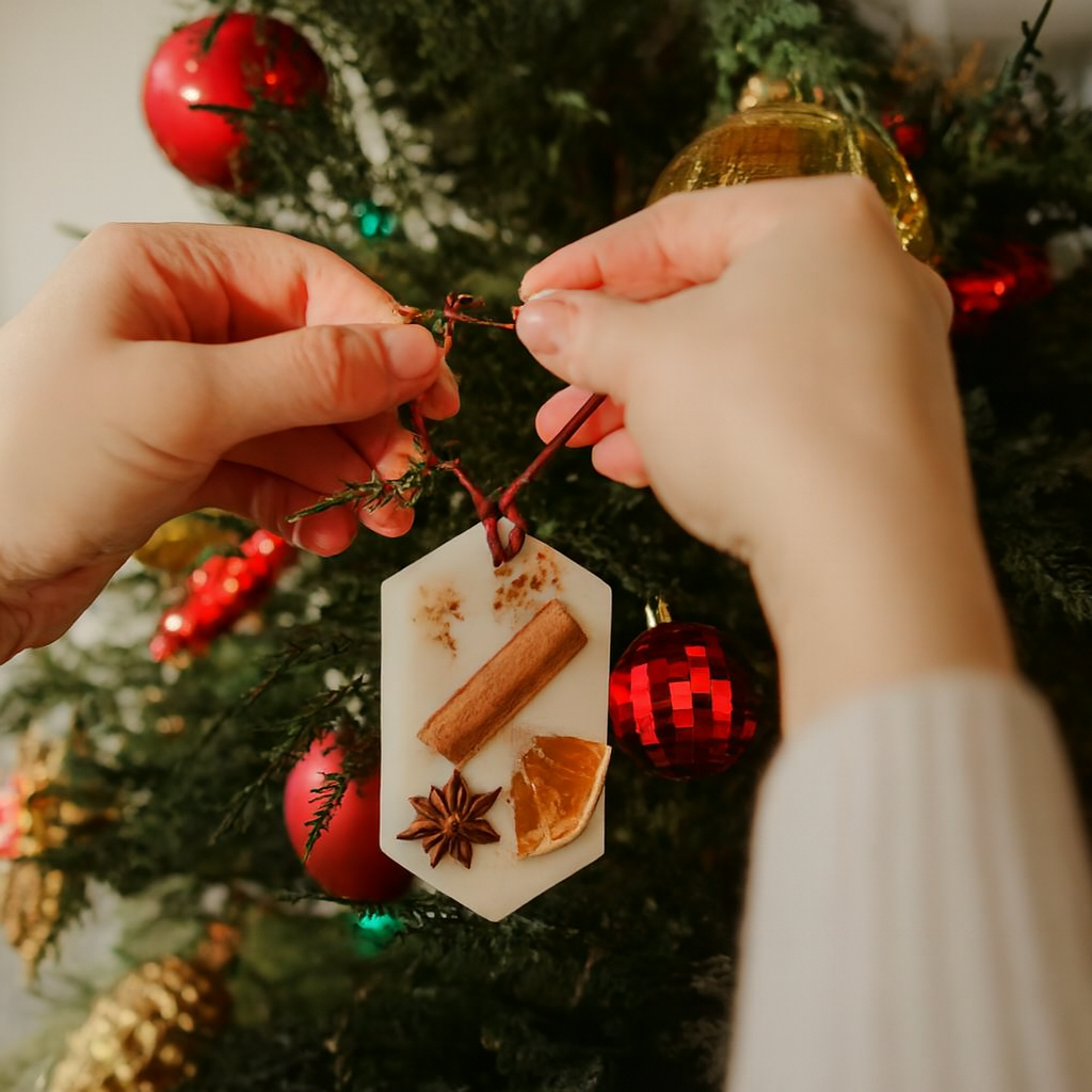 Christmas Wax Sachet – Festive Scented Wardrobe Freshener