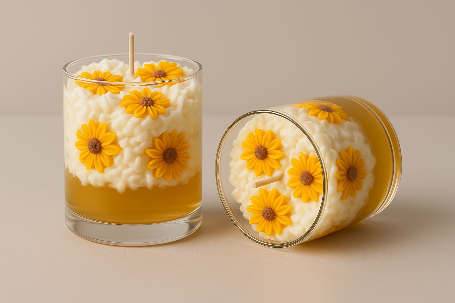Sunshine Bloom Jar Candle (Pack of 2)