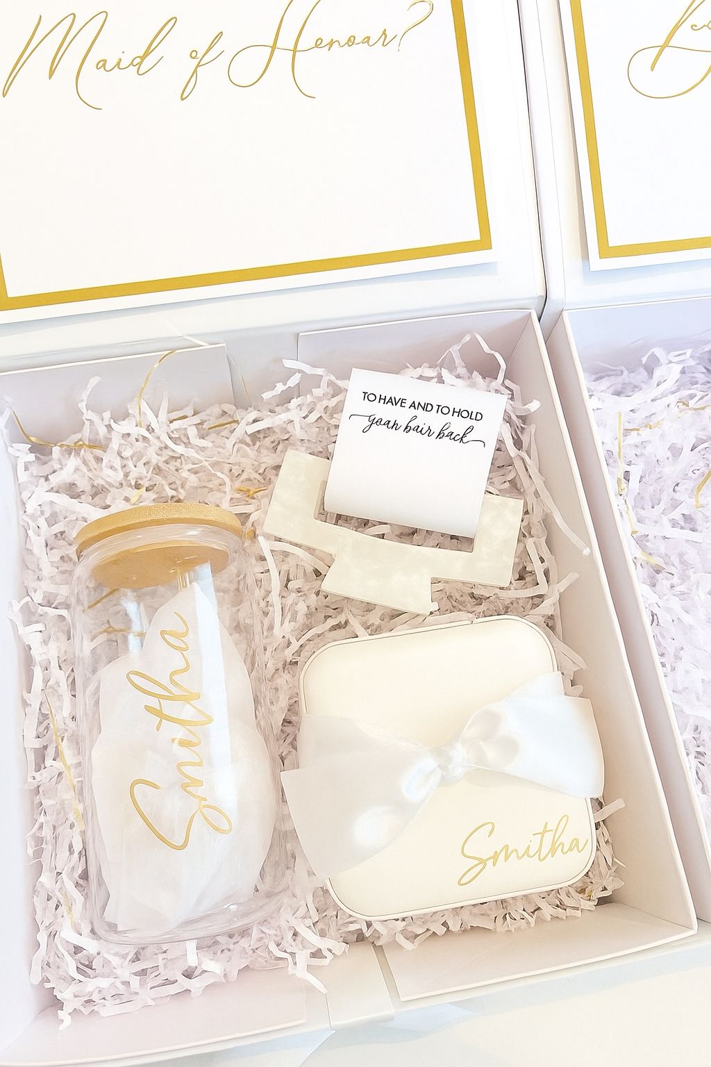 Tie the Knot Bridesmaid Proposal Box – Mix Color Edition