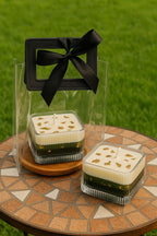 Luxe Candle Gift– Leather Handle Edition