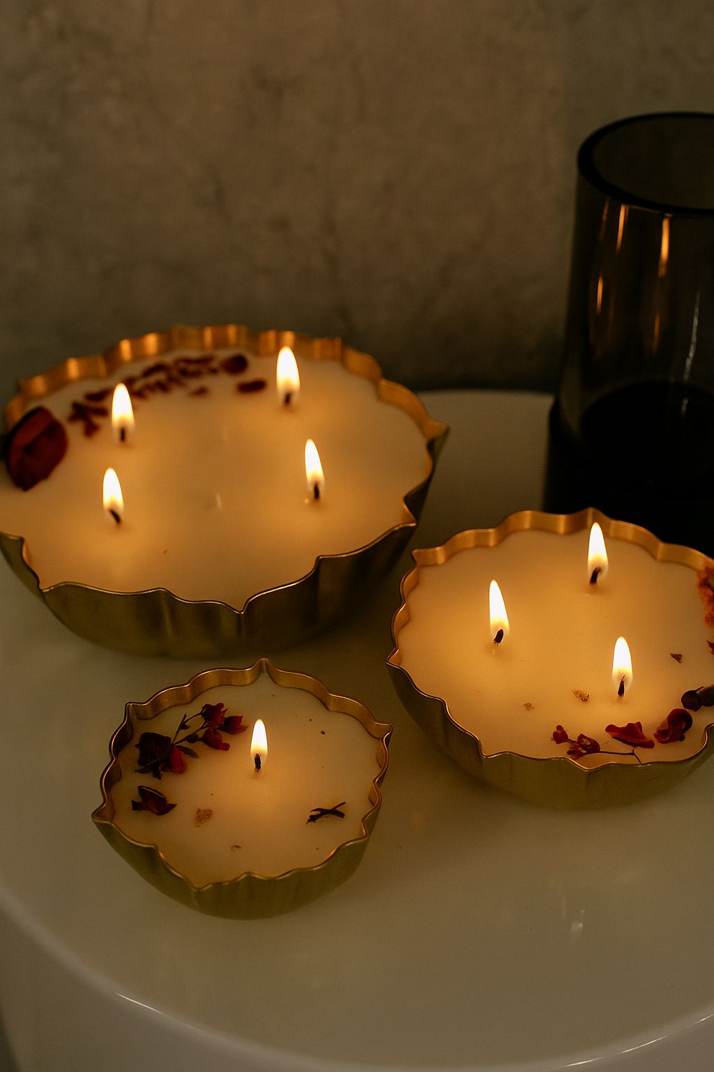 Urli Harmony – Handcrafted 3-Piece Candle Gift Set