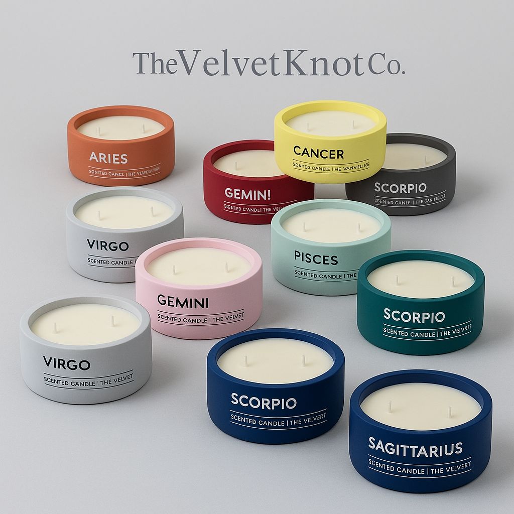 Zodiac Sign Scented Candles Collection(Pack of 2)