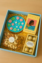 Festive Bliss Hamper – Candle, Dry Fruits, Chocolates & Incense