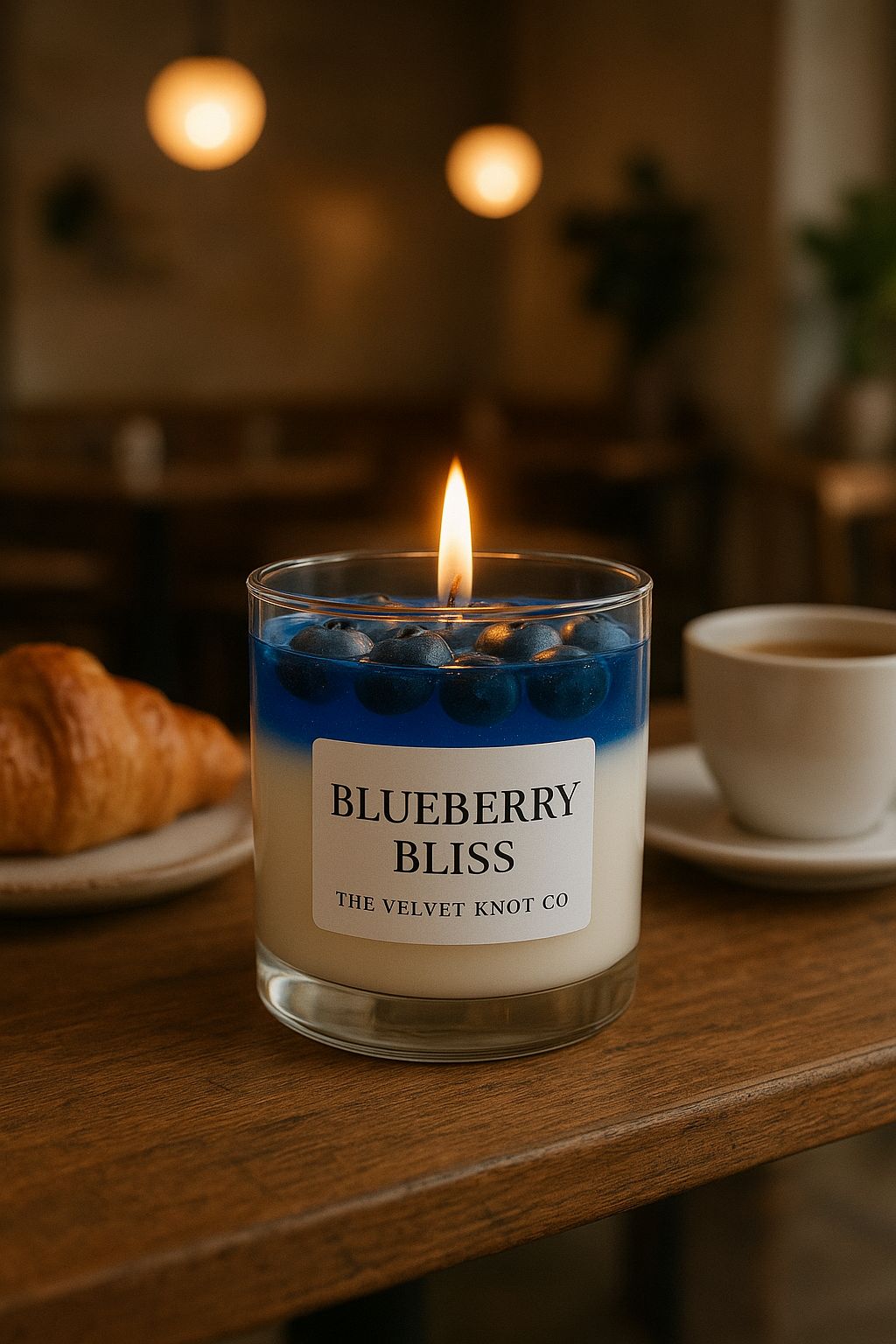 Blueberry Bliss Handmade Soy Wax Candle