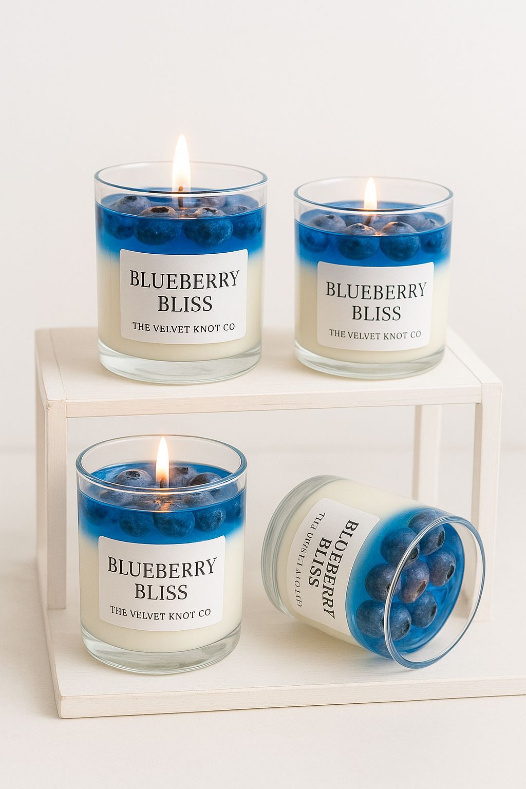 Blueberry Bliss Handmade Soy Wax Candle