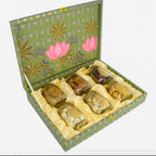 Luxury Diwali Dry Fruit Gift Box – 6 Premium Jars