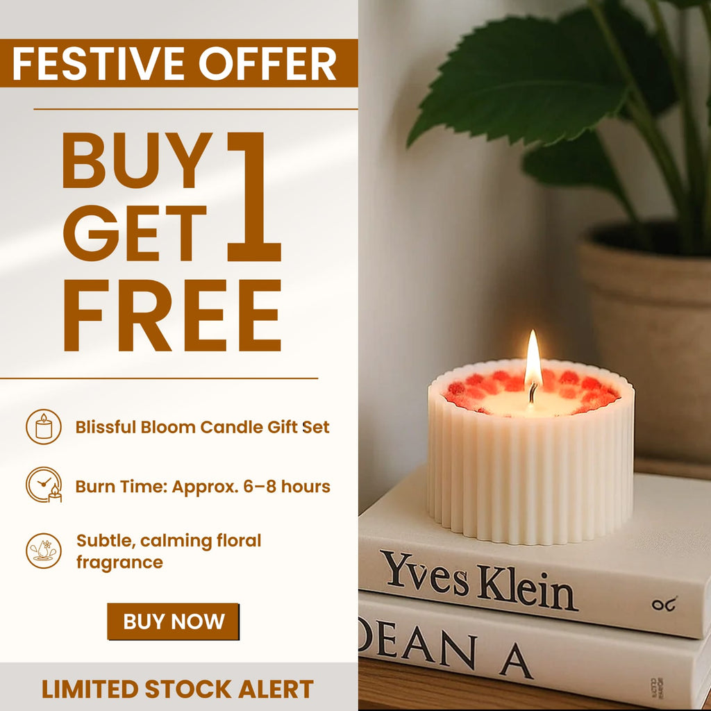 Blissful Bloom Candle Gift Set (Buy 1 Get 1 Free)