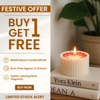 Blissful Bloom Candle Gift Set (Buy 1 Get 1 Free)
