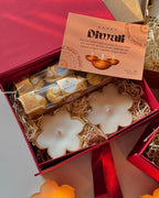 Floral Candles and Ferrero Rocher Chocolates in a Gift Box