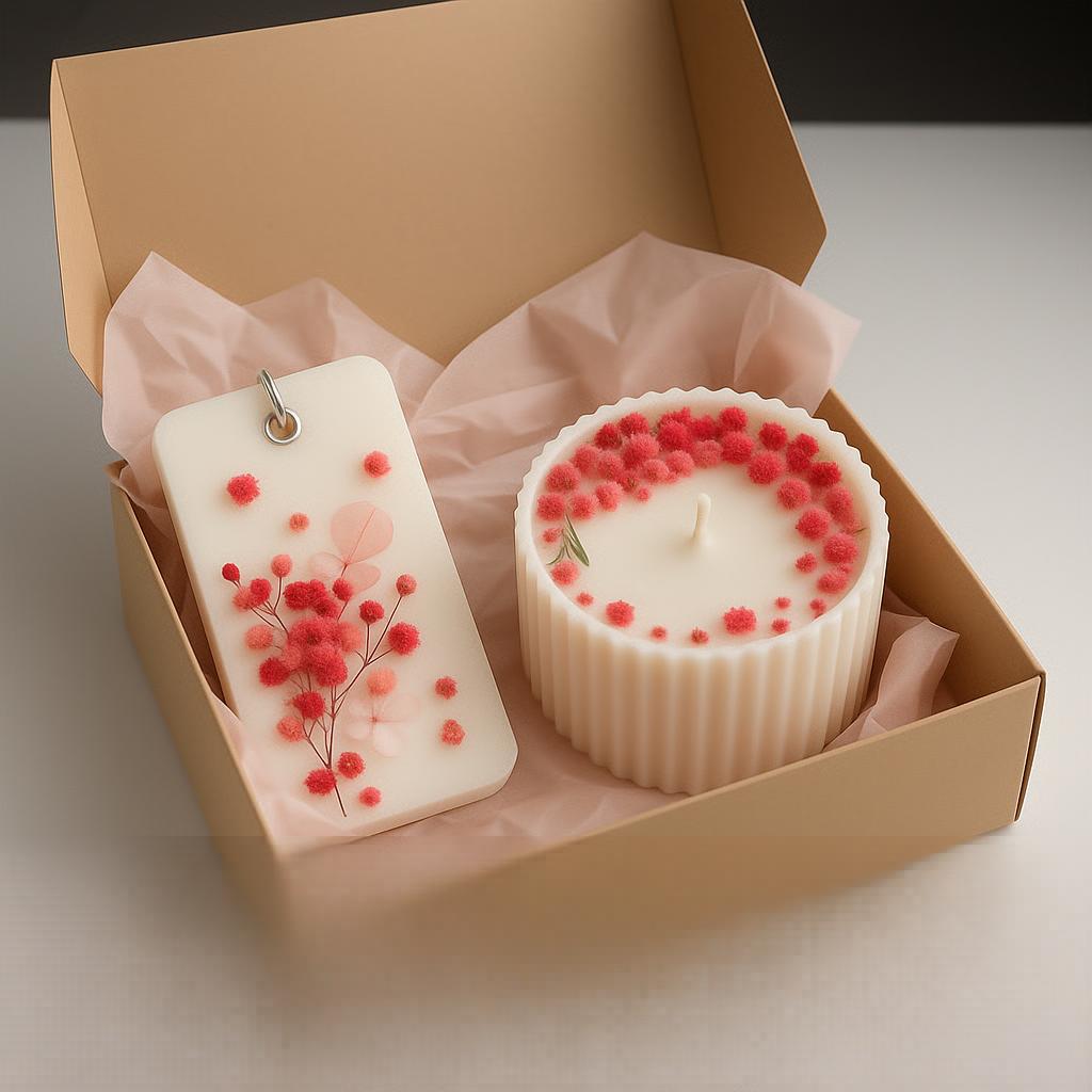 Blissful Bloom Candle Gift Set (Buy 1 Get 1 Free)