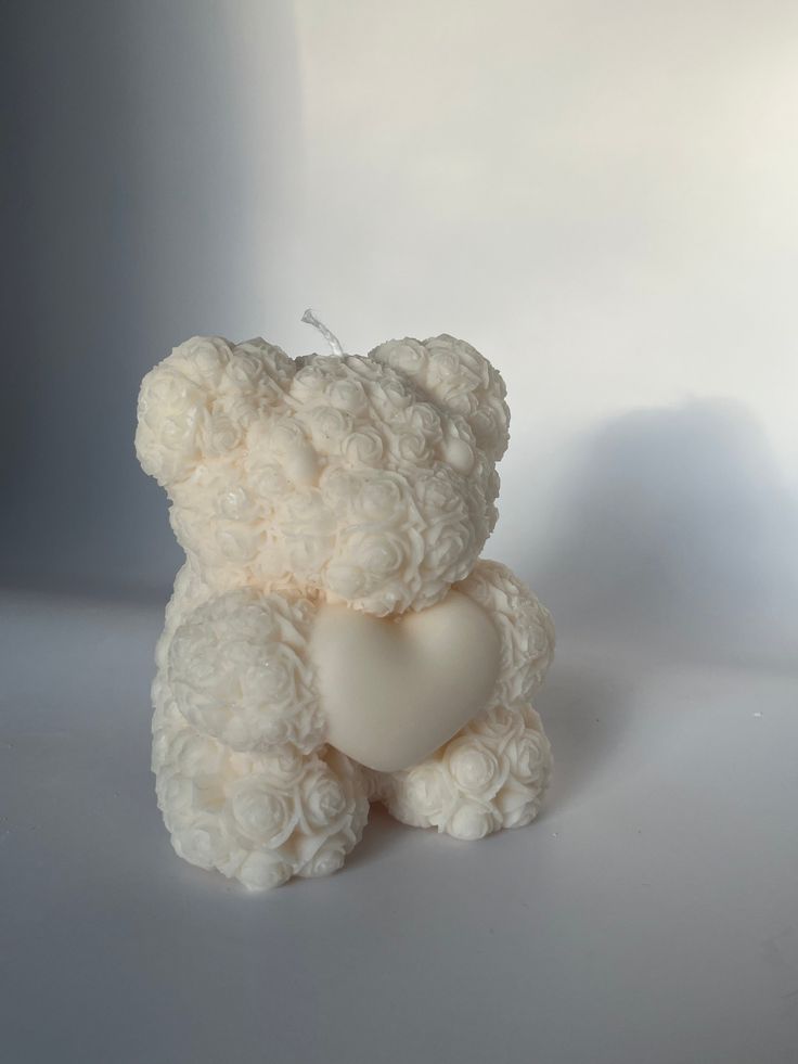 Rosie Bear – Floral Teddy Scented Candle